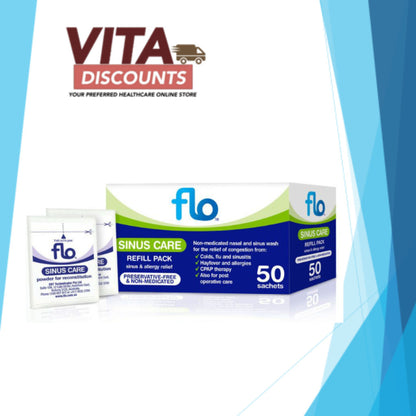 Flo Sinus Care Refill Pack Sachets (1.9g x 50's) [Exp 06/2030]