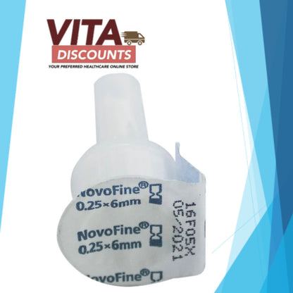 Novofine Pen Needle One Piece (31g x 6mm x 1's)