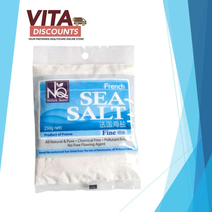 Nature Quest French Sea Salt Fine (250g) [Exp 05/2029]