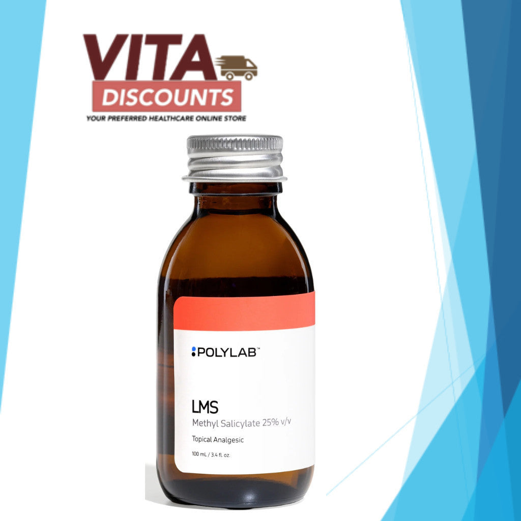 Polylab Liniment Methyl Salicylate Lms 25%V/V Solution (100ml) [Exp 10/2027]
