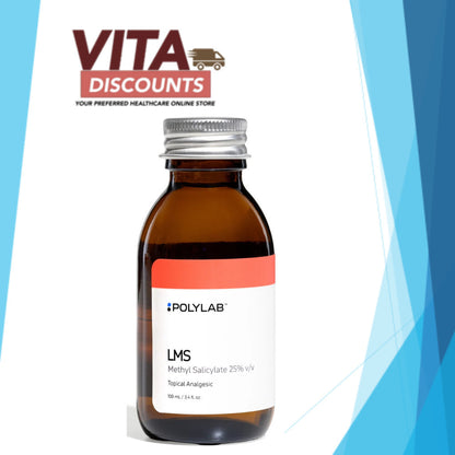 Polylab Liniment Methyl Salicylate Lms 25%V/V Solution (100ml) [Exp 10/2027]