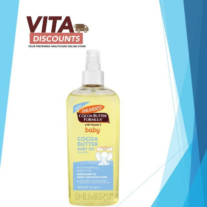 Palmer's Cocoa Butter Formula With Vitamin E Baby Body Oil (150ml) [Exp 03/2030]