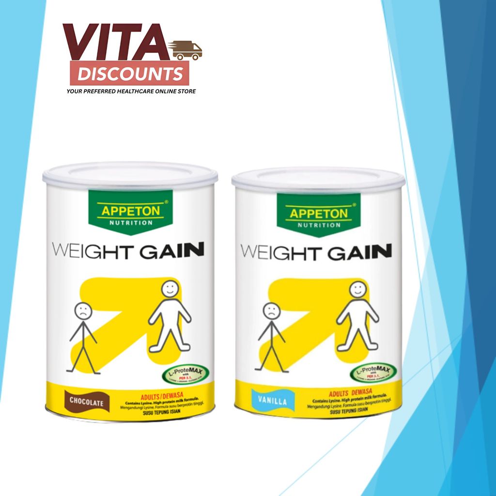 Appeton Weight Gain Powder Vanilla/Chocolate (900g) [Exp 10/2026]