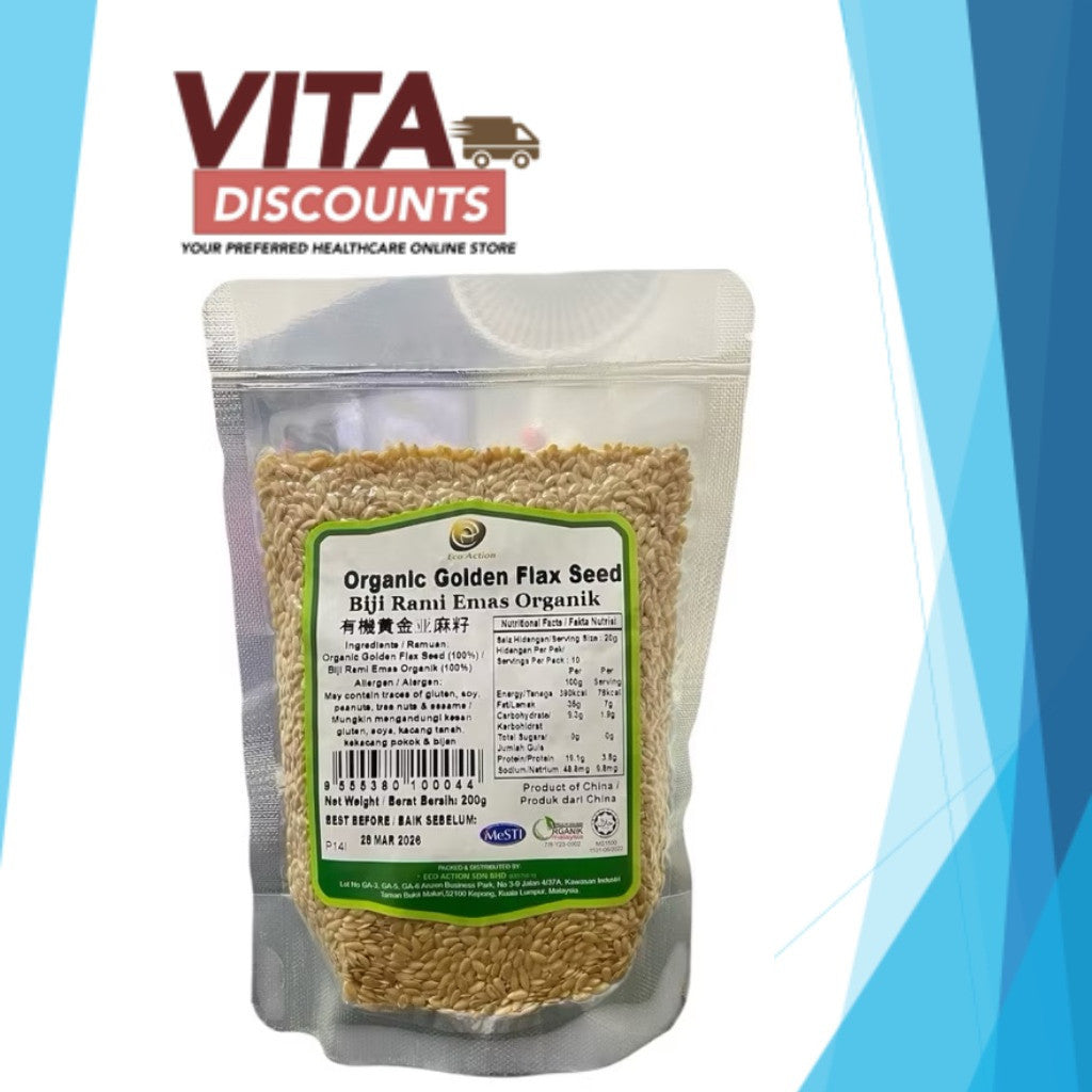Lohas Organic Golden/Brown Flax Seed (200g) [Exp 12/2026]