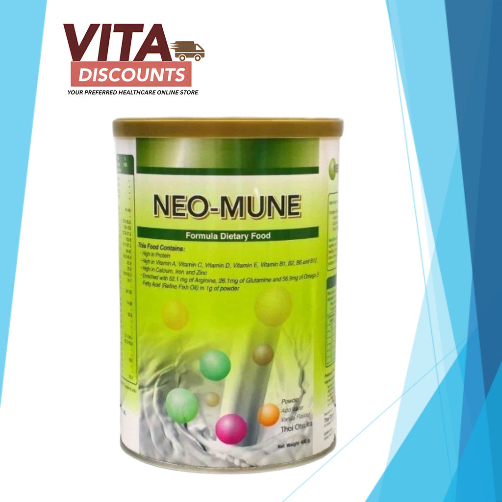 Neo-Mune Powder Vanilla Flavour Type (400g) [Exp 10/2028]