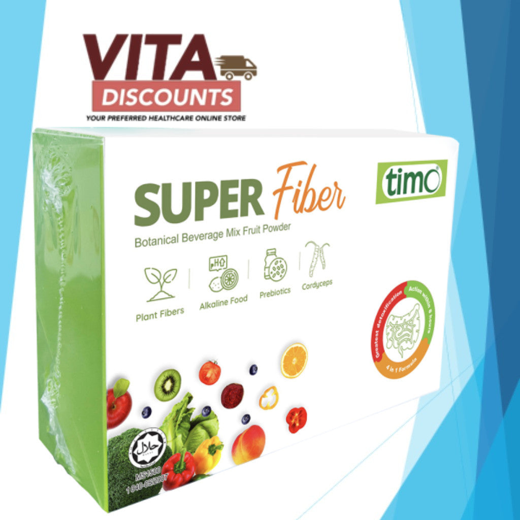 Timo Super Fiber (10g) (30's) [Exp 02/2027]  [Extra 1 Gift]