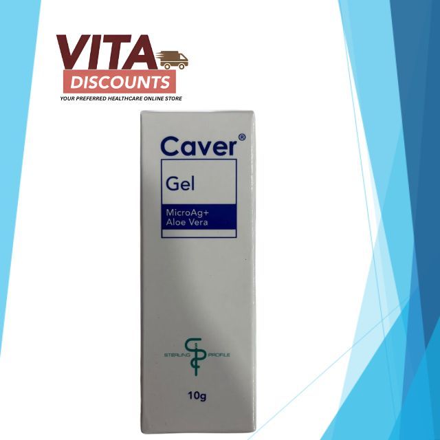 Caver Gel Microag+ Aloe Vera (10g) [Exp 03/2028]