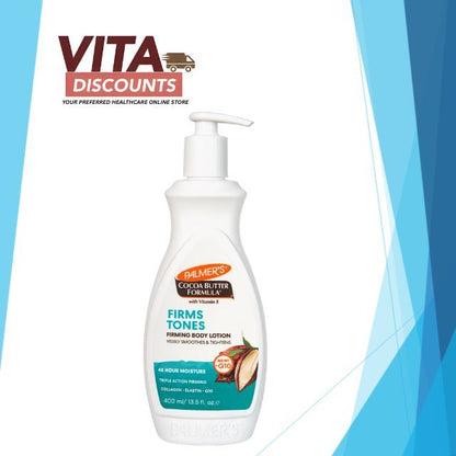Palmer's Cocoa Butter Formula With Vitamin E Firms Tones Firming Body Lotion (400ml) [Exp 03/2030]