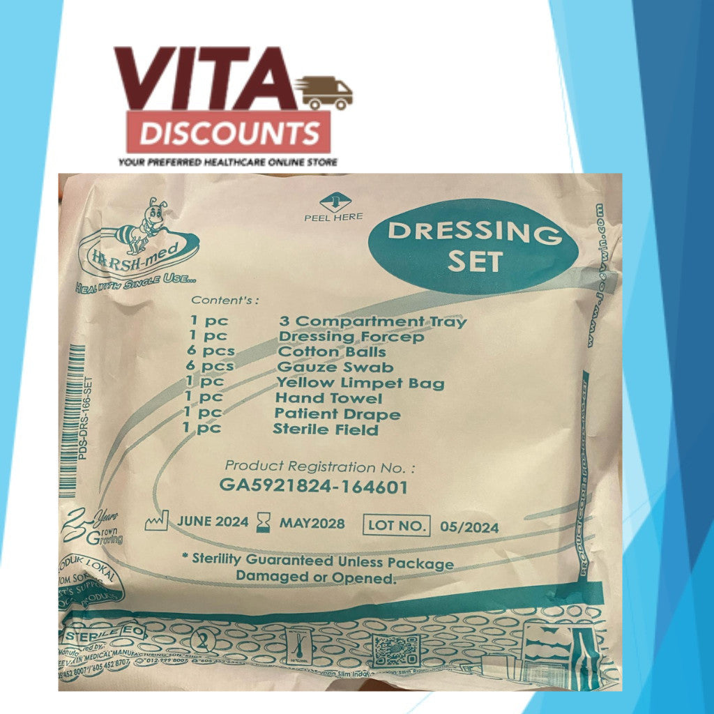 Harsh-Med Dressing Set With 0/1 Forcep [Exp 05/2028]