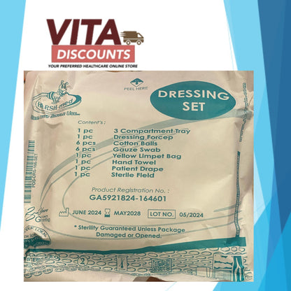 Harsh-Med Dressing Set With 0/1 Forcep [Exp 05/2028]