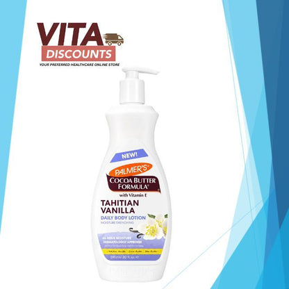 Palmer's Cocoa Butter Formula With Vitamin E Tahitian Vanilla Daily Body Lotion (400ml) [Exp 03/2030]