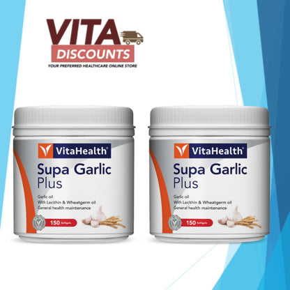 Vitahealth Supa Garlic Plus Sgels (150's x 2 Pack)