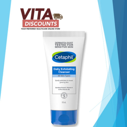 Cetaphil Daily Exfoliating Cleanser (178ml) [Exp 03/2027]