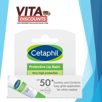 Cetaphil Protective Lip Balm Spf50+ (8ml) [Exp 02/2027]