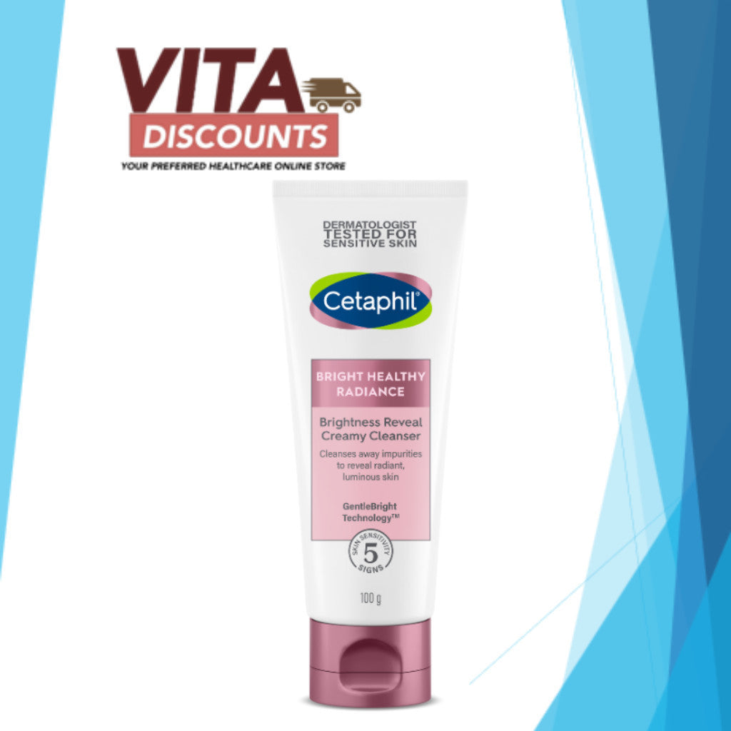 Cetaphil Bright Healthy Radiance Brightness Reveal Creamy Cleanser (100g) [Exp 10/2027]