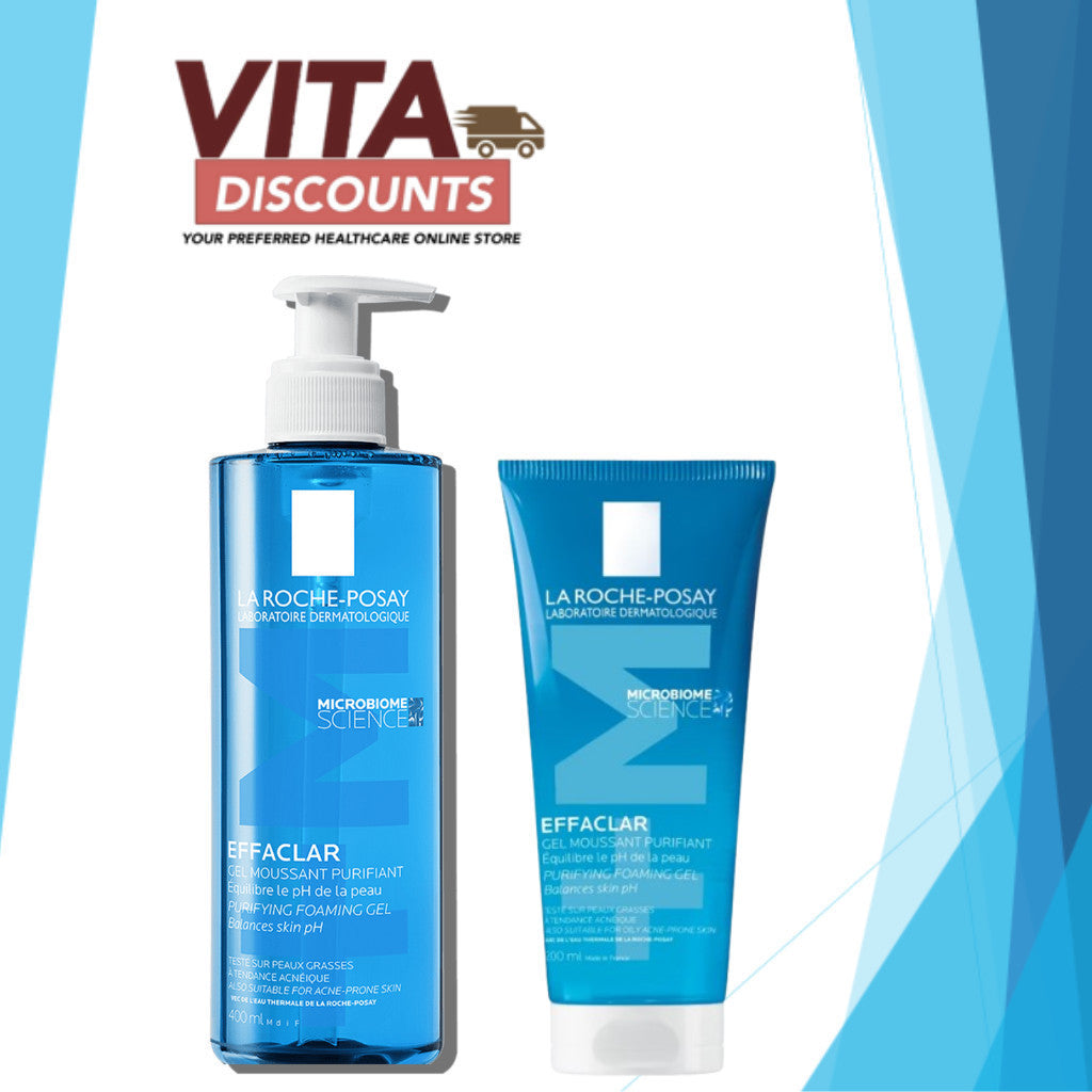 La Roche-Posay Effaclar Purifying Foaming Gel (200ml/400ml) [Exp 01/2028]