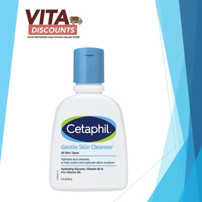 Cetaphil Gentle Skin Cleanser (118ml) [Exp 08/2028]