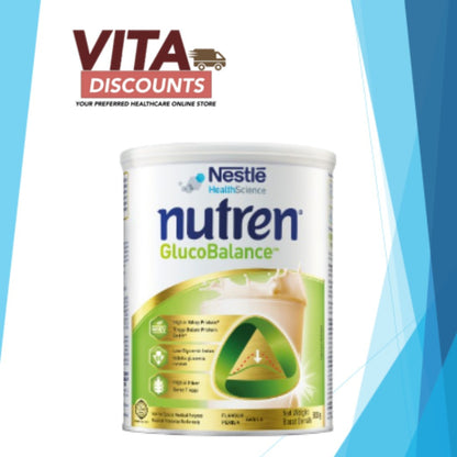 Nutren Glucobalance/Diabetik Complete Nutrition Powder (400g/800g) [Exp 02/2027]