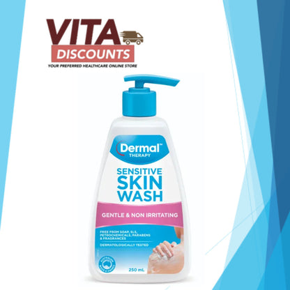 Dermal Therapy Sensitive Skin Wash (250ml/1L)