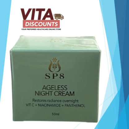 Sp8 Ageless Night Cream (50ml) [Extra 1 Gift]