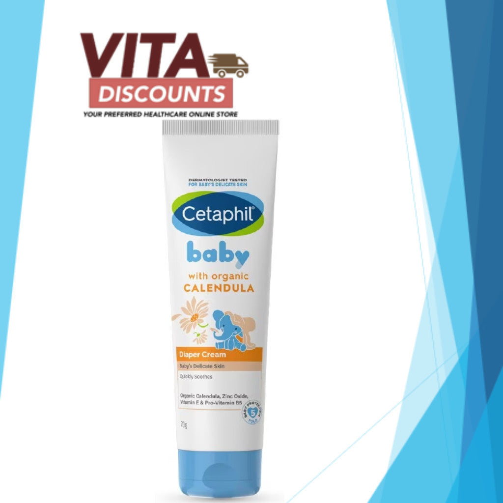 Cetaphil Baby With Organic Celendula Diaper Cream (70g) [Exp 09/2027]