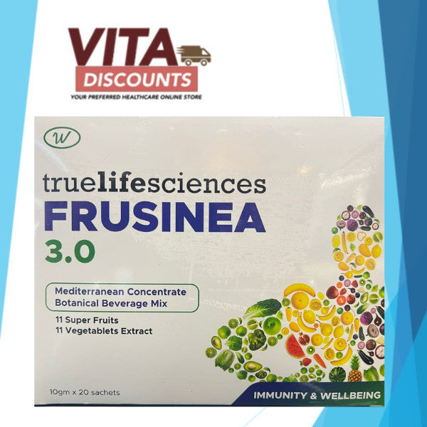 True Funtional Foods Frusinea 3.0 Botanical Beverage Powder Original (10g x 20's) [Exp 10/2026]