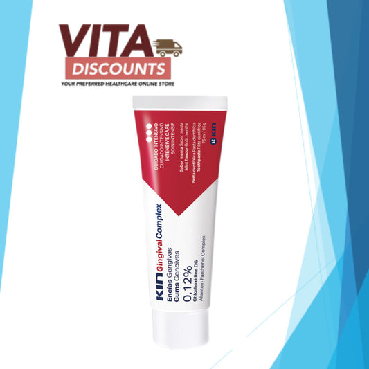 Kin Gingival Complex 0.12% Toothpaste Mint Flavour Small Size (5ml)