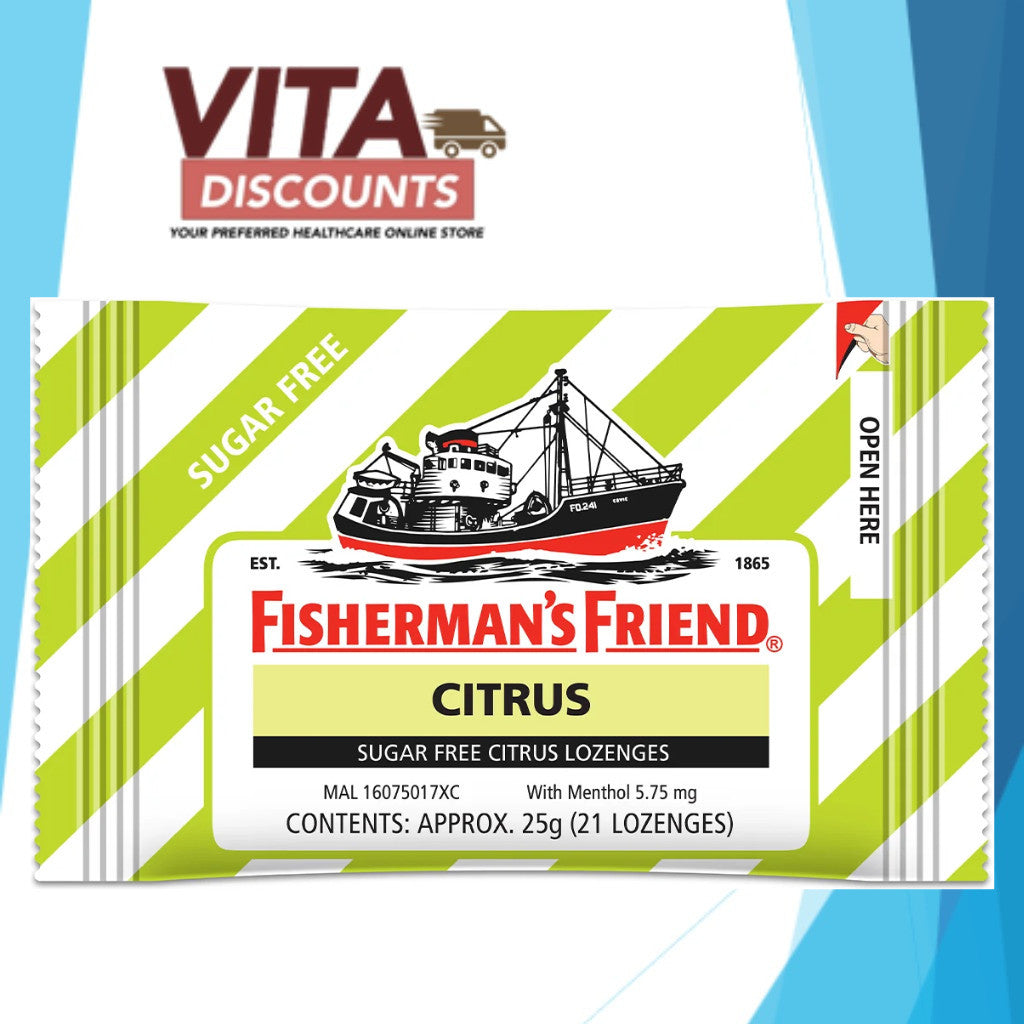 Fisherman's Friend Lozenges - Regular/Sugar Free Ranges (25g) [Exp 06/2028]