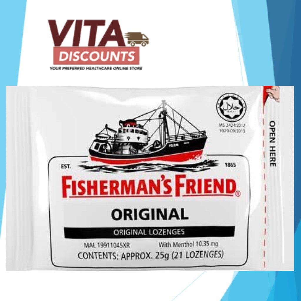 Fisherman's Friend Lozenges - Regular/Sugar Free Ranges (25g) [Exp 06/2028]