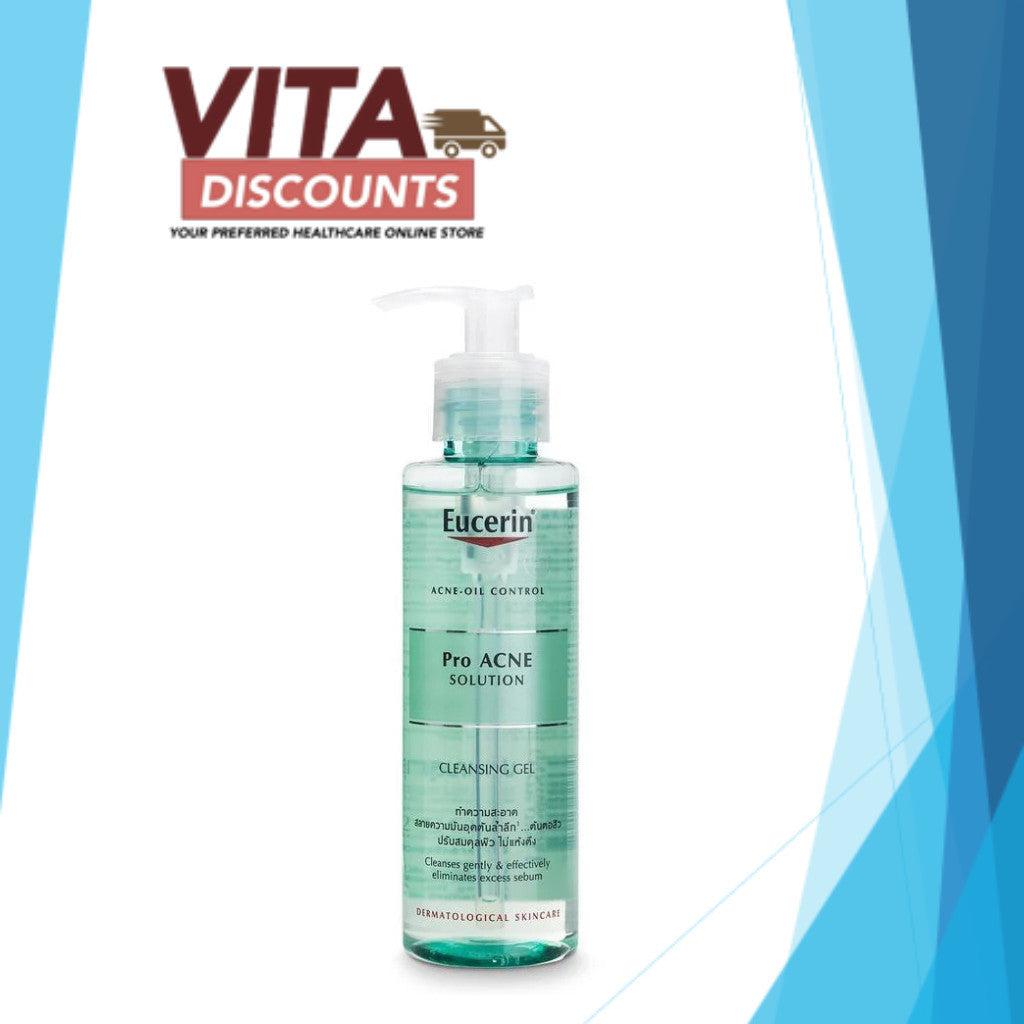 Eucerin Pro Acne Solution Cleansing Gel (200ml/400ml)