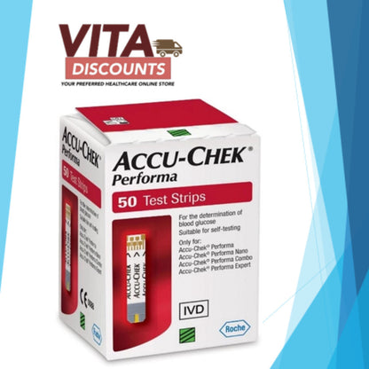 Accu-Chek Test Strips Performa (50's) [Exp 02/2027]