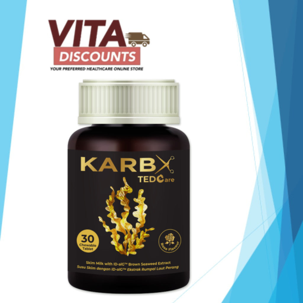 Tedcare Karbx Ctabs Rose Flavour (30's)