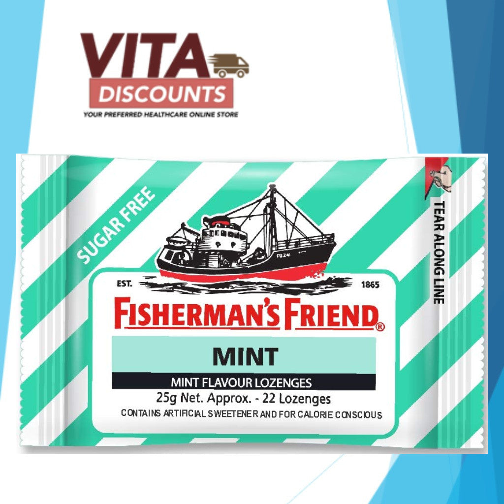 Fisherman's Friend Lozenges - Regular/Sugar Free Ranges (25g) [Exp 06/2028]