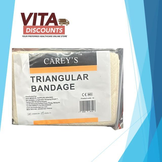 Carey's Triangular Bandage 36X36X51"