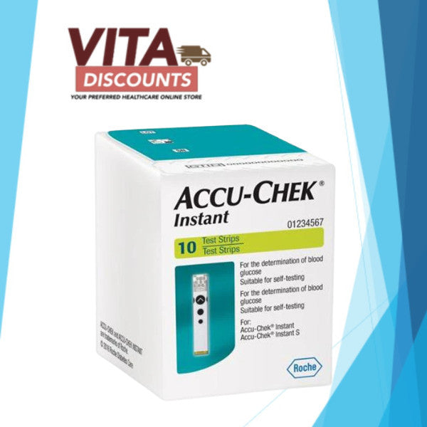 Accu-Chek Test Strips Instant (10's/Pack)