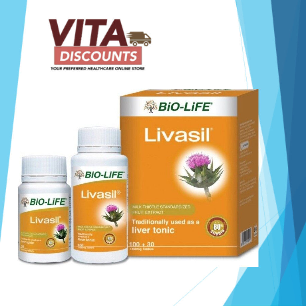 Bio-Life Livasil 500mg Tabs (100 + 30's) [Exp 05/2028]