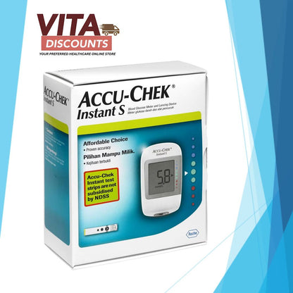 Accu-Chek Instant S Blood Glucose Meter And Lancing Device No Test Strip Included