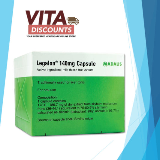 Legalon 140mg Caps (30's/100's) [Exp 07/2027]