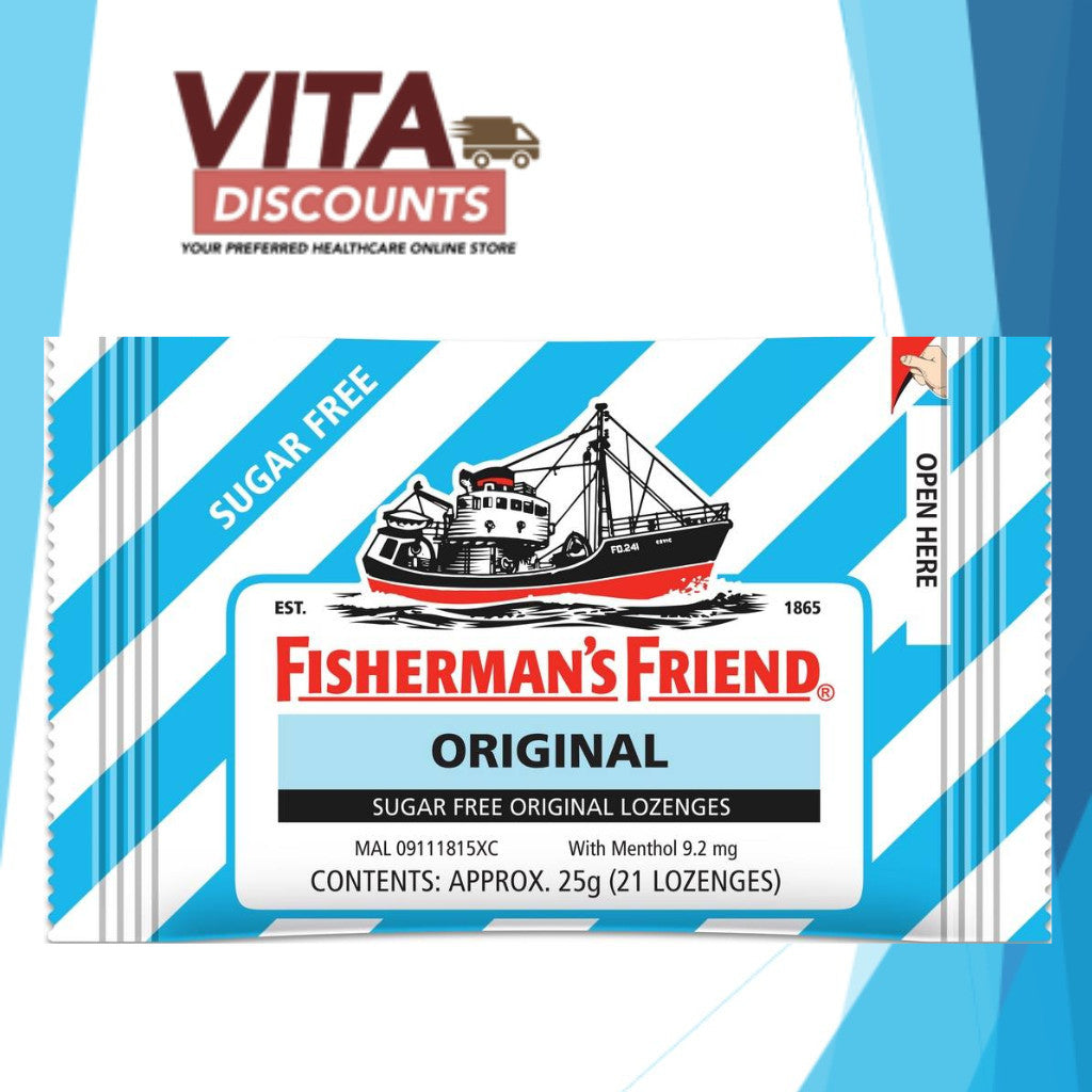 Fisherman's Friend Lozenges - Regular/Sugar Free Ranges (25g) [Exp 06/2028]