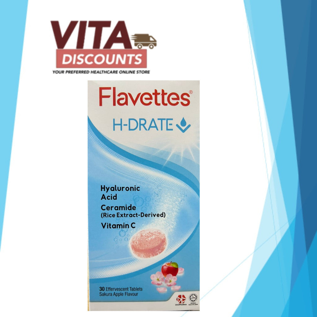 Flavettes H-Drate Etablets (30's)