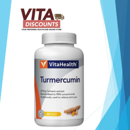 [RTC] [SATU BOTOL 60S] VITAHEALTH TURMERCUMIN VCAPS 60S EXP11/2024