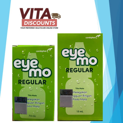 Eye Mo Eye Drops Regular (7.5ml/15ml) [Exp 12/2028]