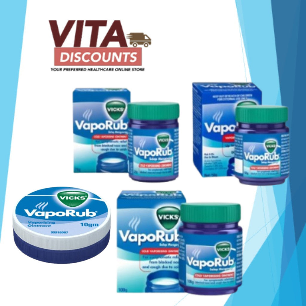 Vicks Vaporub Ointment (10g/25g/50g/100g)