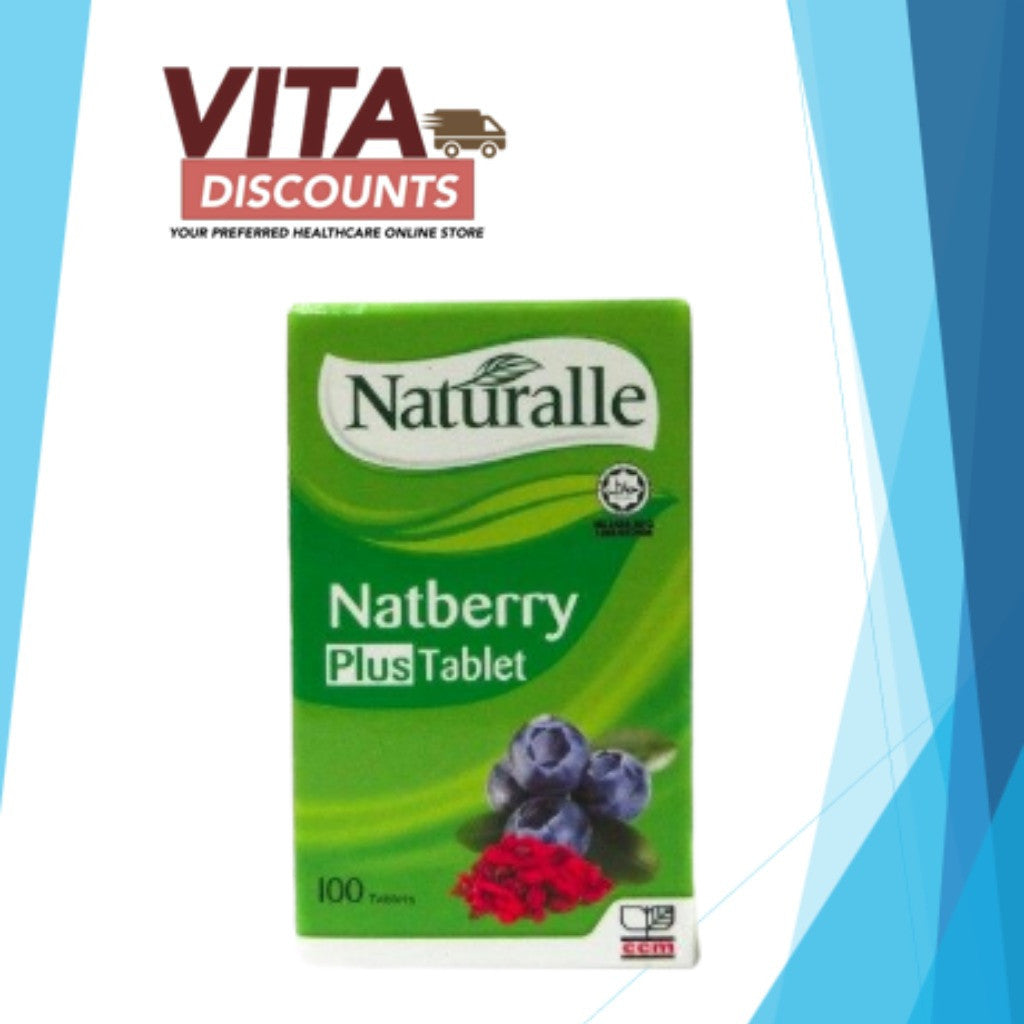Naturalle Natberry Plus Tabs (100's) [Exp 12/2027]