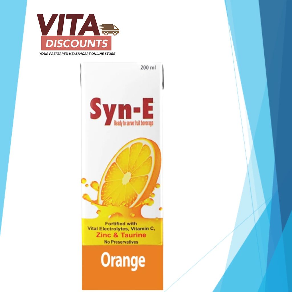 Syn-E Fruit Beverage Orange (200ml) [Exp 05/2027]