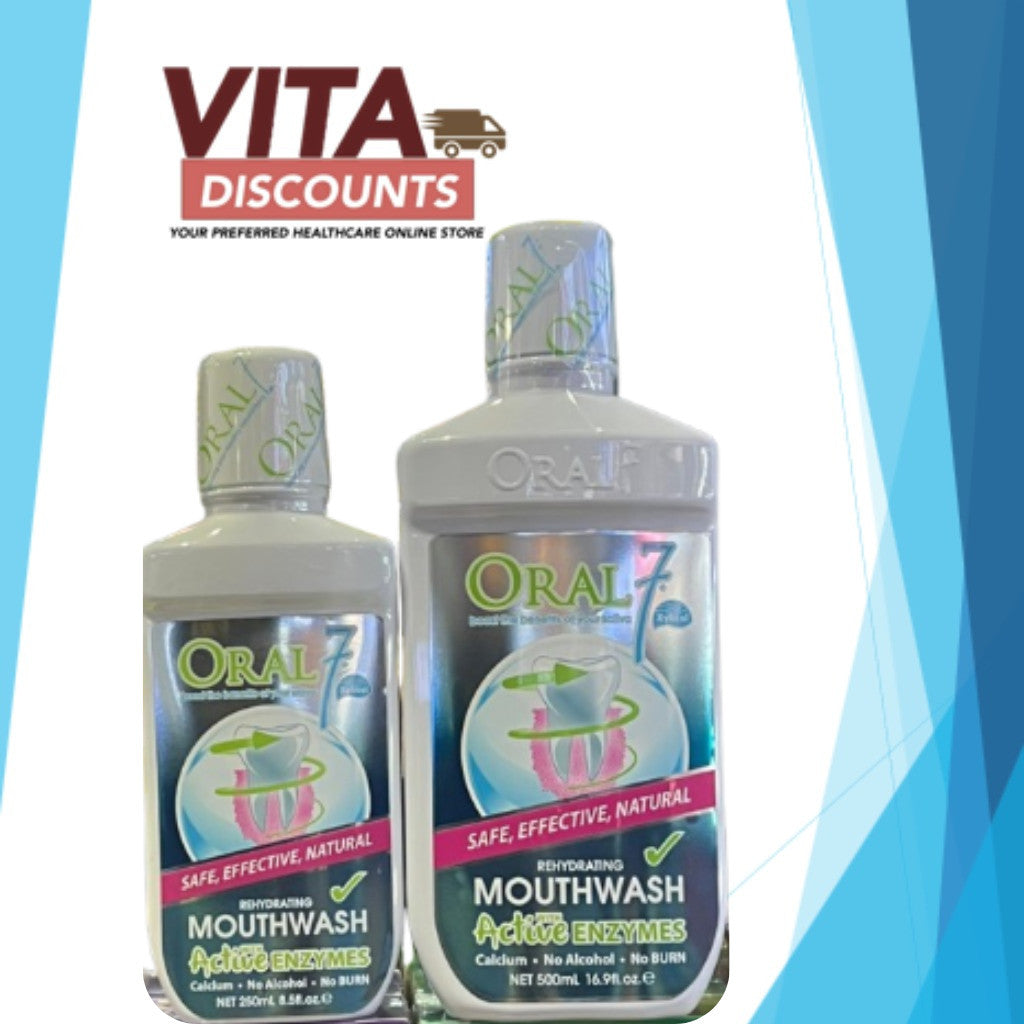 Oral 7 Moisturising Mouthwash (250ml/500ml) [Exp 06/2028]