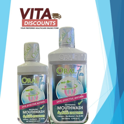 Oral 7 Moisturising Mouthwash (250ml/500ml) [Exp 06/2028]