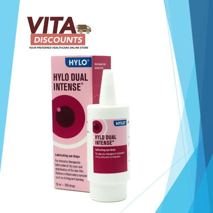 Hylo Dual Regular/Intense Lubricating Eye Drops (10ml) [Exp 08/2028]