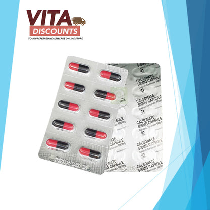 Calsonate 500mg Caps One Strip (10's) [Exp 11/2028]