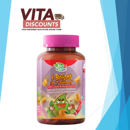 Bio+ Junior I-Bright Fruit Gummy (160g) [Exp 02/2027]